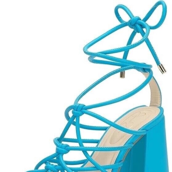 New Jessica Simpson Ozias Strappy Pumps Nevada Blue Women's Size 5.5 M NIB - Picture 9 of 11